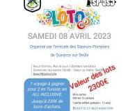 Loto organisé par les Sapeurs-Pompiers de Quesnoy-sur-Deûle