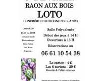 LOTO CONFR&Eacute;RIE DES ROGNONS BLANCS