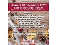 Grand Loto de l'Avent du FC Rosheim