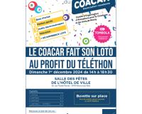 Loto du COACAR au profit du téléthon 