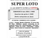 SUPER LOTO ECOLE de SAMPIGNY