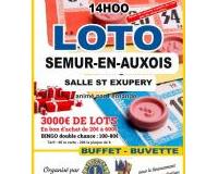LOTO organisé à SEMUR EN AUXOIS (21)