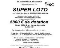 SUPER LOTO DU FC SENNECE LES MACON