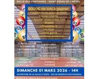 LOTO du Tennis Club de Saint Denis de l'H&ocirc;tel