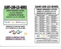 DEUX SUPERS LOTOS BINGOS AVEC FETICHE