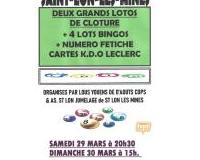 deux grands lotos bingos avec numéro fétiche