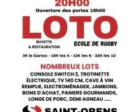 GRAND LOTO DE L'ECOLE DE RUGBY
