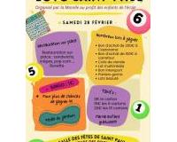 Loto de l'&eacute;cole de Saint-Paul organis&eacute; par la Marelle 