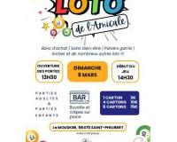 Loto de l’amicale de l’école de St Philibert