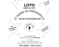 GRAND LOTO à Saint-Pierre-de-Varengeville Modern'Jazz