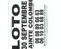 LOTO DU COMITE DES FÊTES