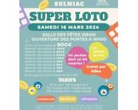 Super Loto animé par Gilles, 1er lot 900 €