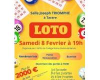 Soirée LOTO Collège NDBA Tarare