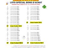 SUPER LOTO SPECIAL BONS D'ACHAT