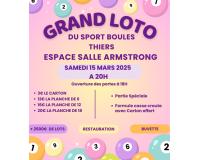 GRAND LOTO DU SPORT BOULES THIERS