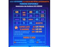 Grand loto de l'association DCG Ozenne
