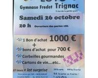 LOTO DU TRIGNAC HANDBALL   samedi 26 octobre