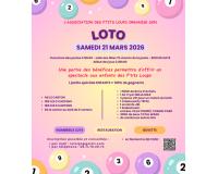 Loto des P'tits Loups + 500&euro; de bons d'achats