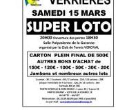 Super Loto du club de Tennis