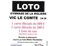 Grand Loto du Printemps des Aînés Vicomtois