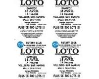 Grand LOTO annuel du Rotary Club Villiers sur Marne